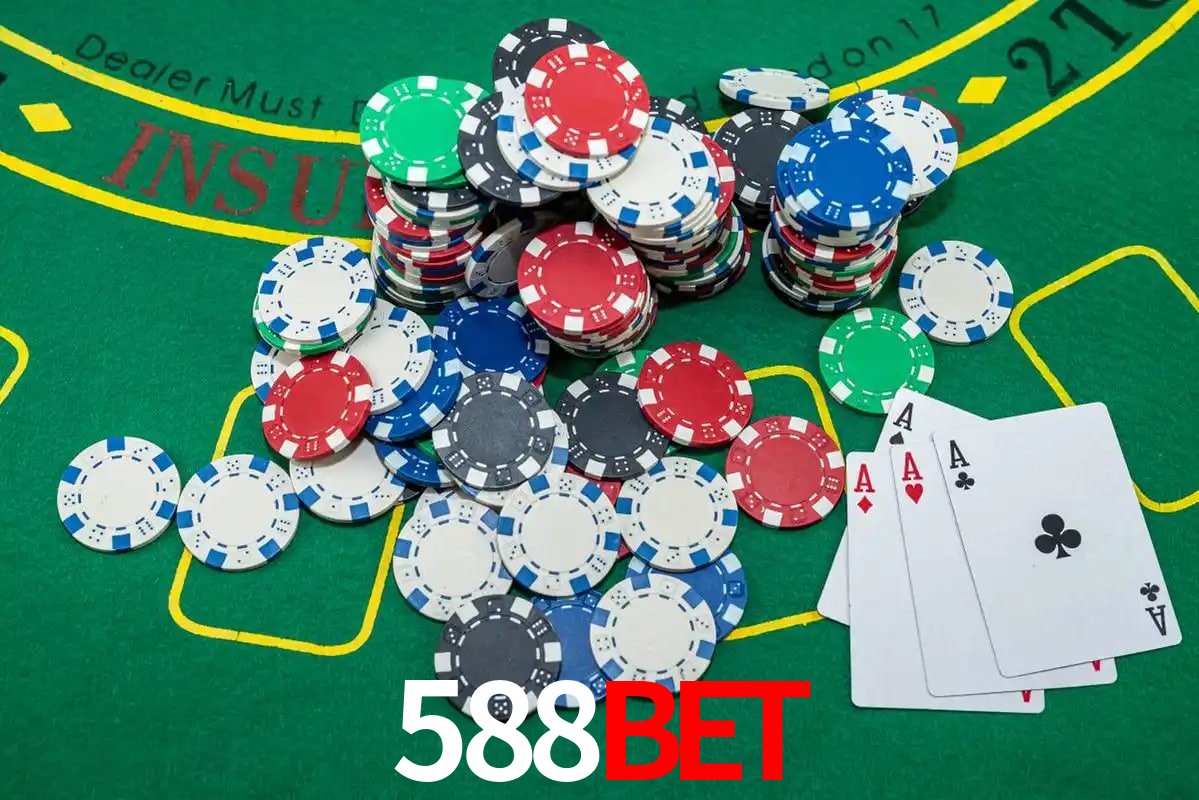 Mesa de Blackjack 588bet